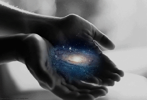 universe in hands